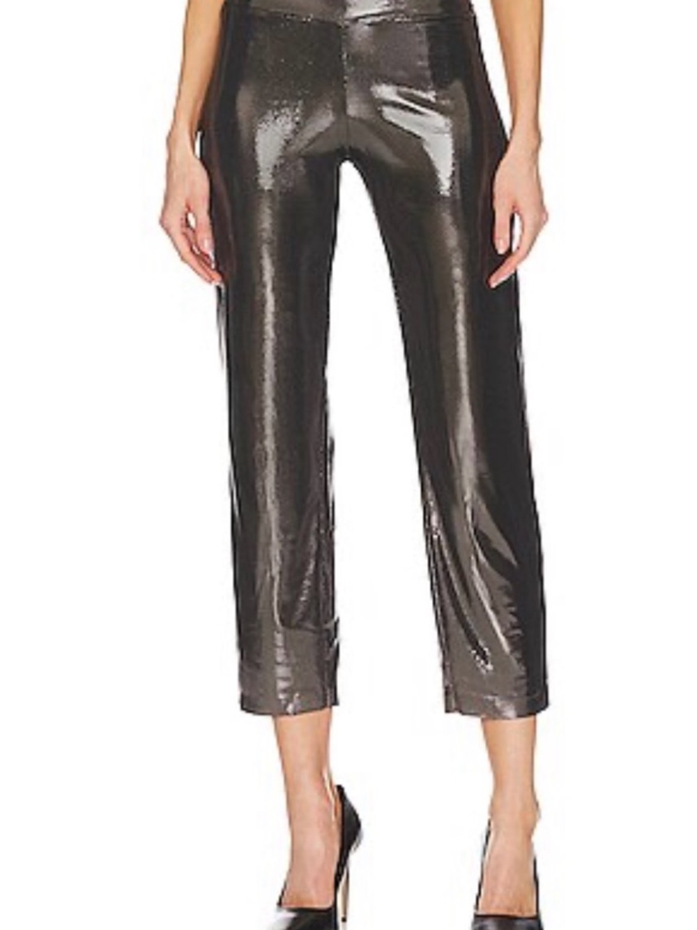 Norma Kamala Pencil Pant in Gunmetal - M